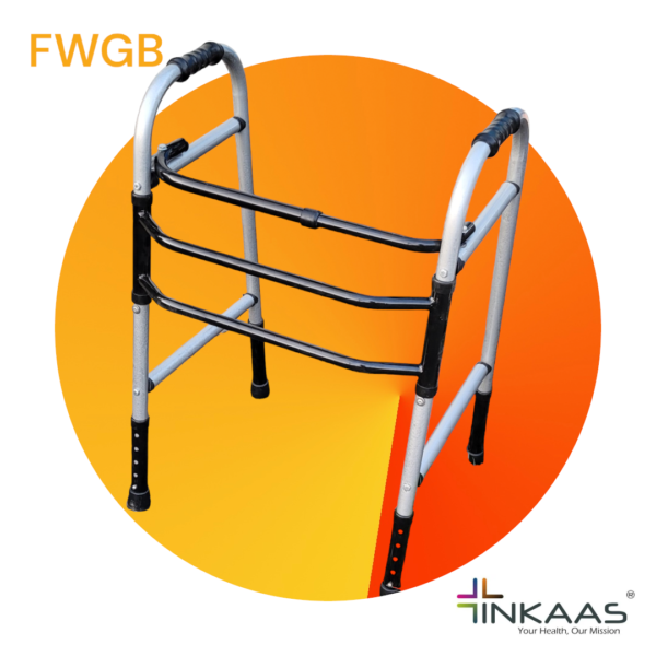 Foldable Walker Adjustable