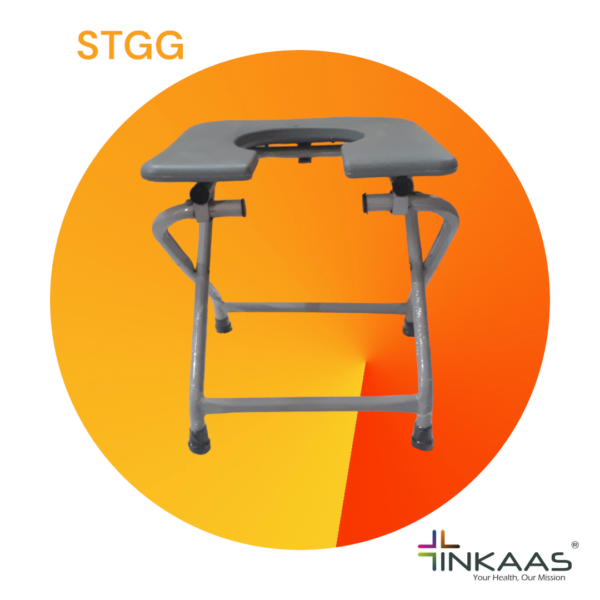 Foldable Commode Stool